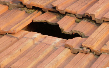 roof repair Pinstones, Shropshire